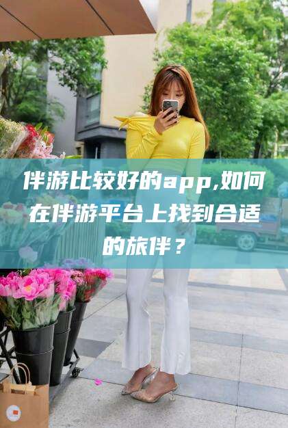 定州伴游比较好的app,如何在伴游平台上找到合适的旅伴？
